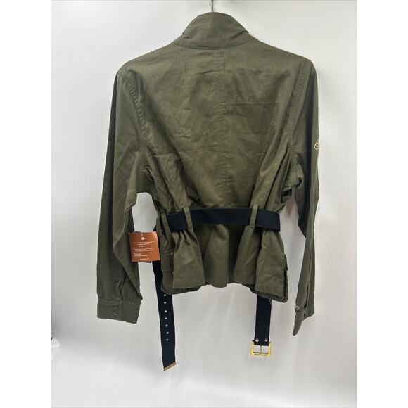 NWT Beyoncé Dereon Military Diva Full ZIP Jacket Size 1X ARMY GREEN - Picture 4 of 9